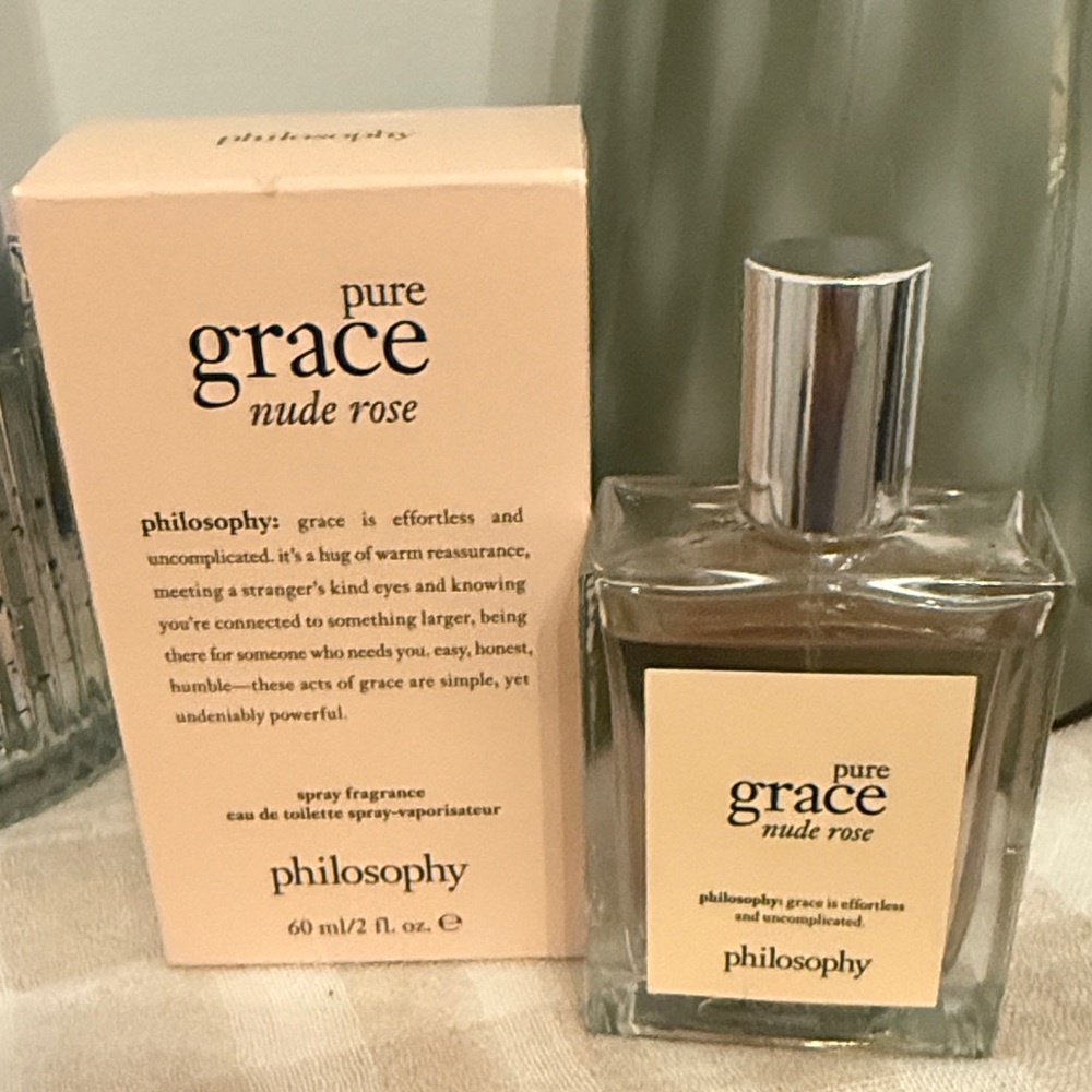 Philosophy Pure Grace Nude Rose Fragrance 2 ounce